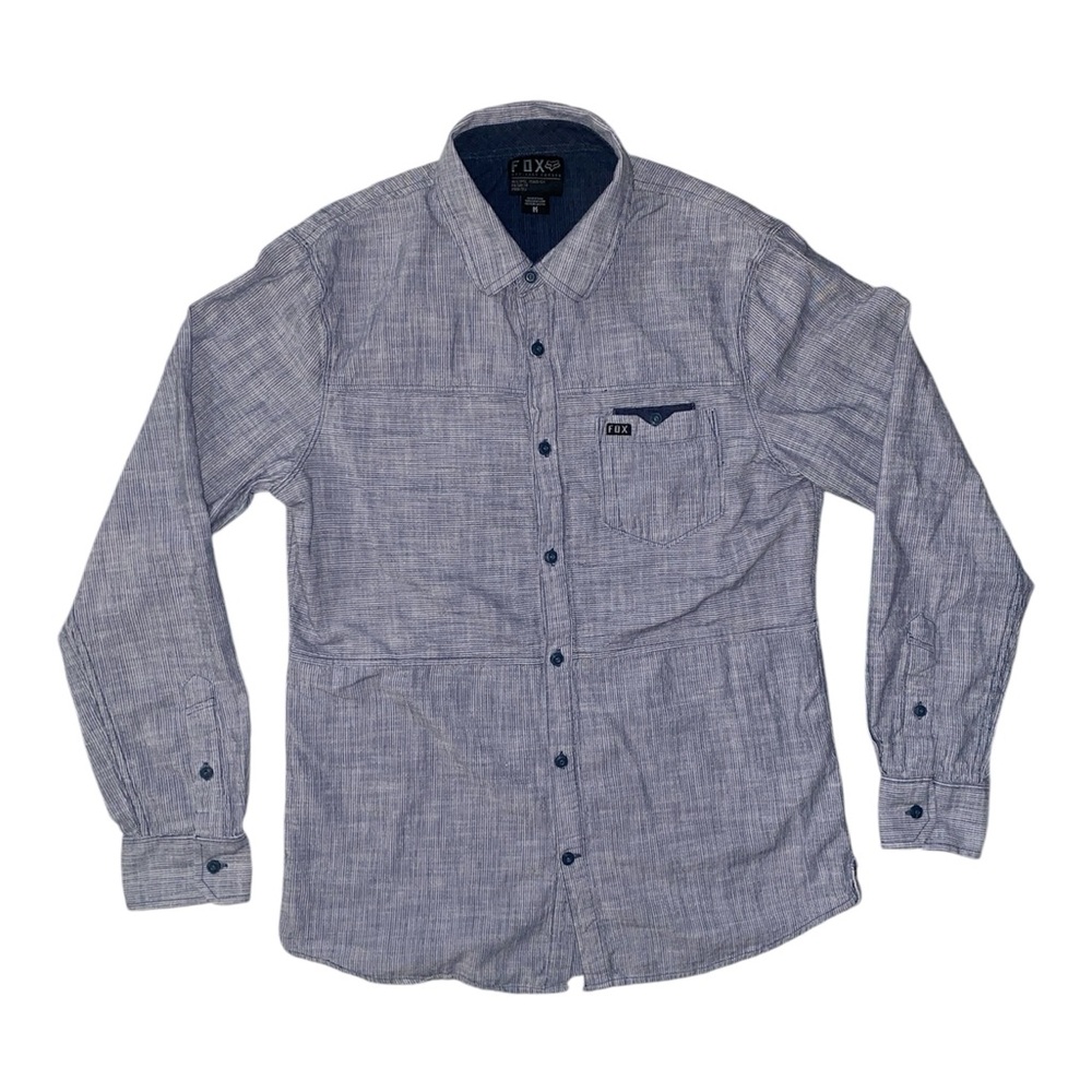 Fox Racing Button Up Flannel Shirt